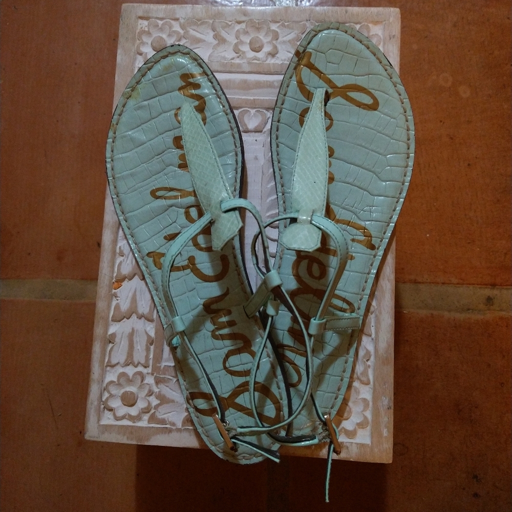 Sea foam Sam Edelman Gigi Thong Sandal